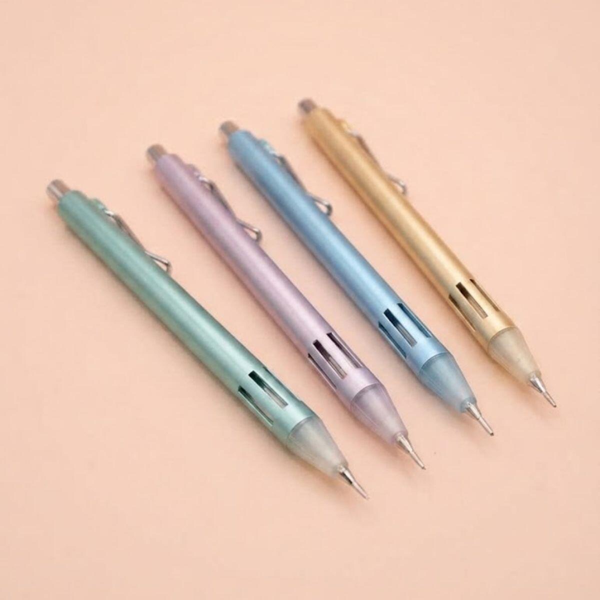 Portamina metal c/clip color morandi satinado -0.5 mm