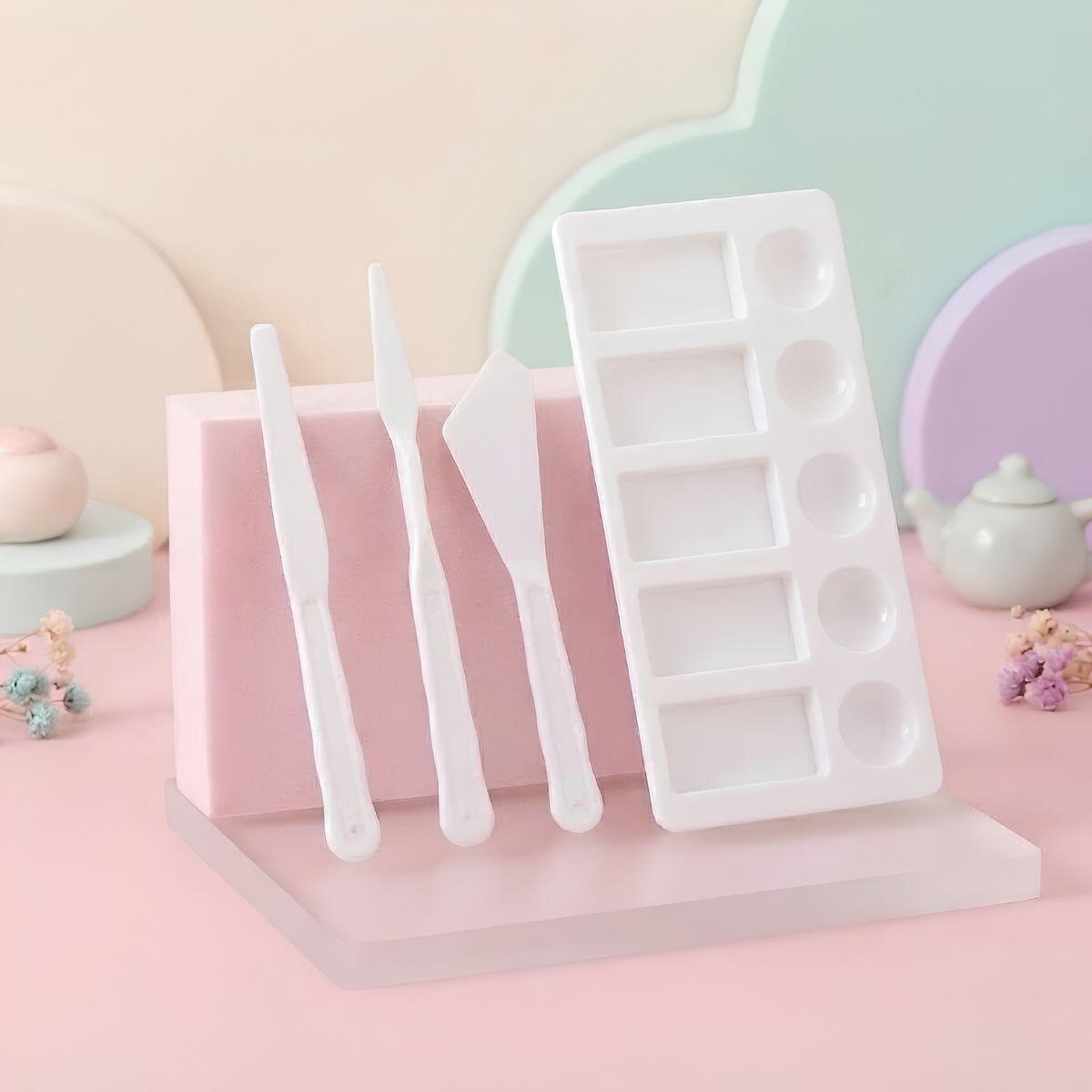Set  Arte 1 paleta + 3 estecas plastico
