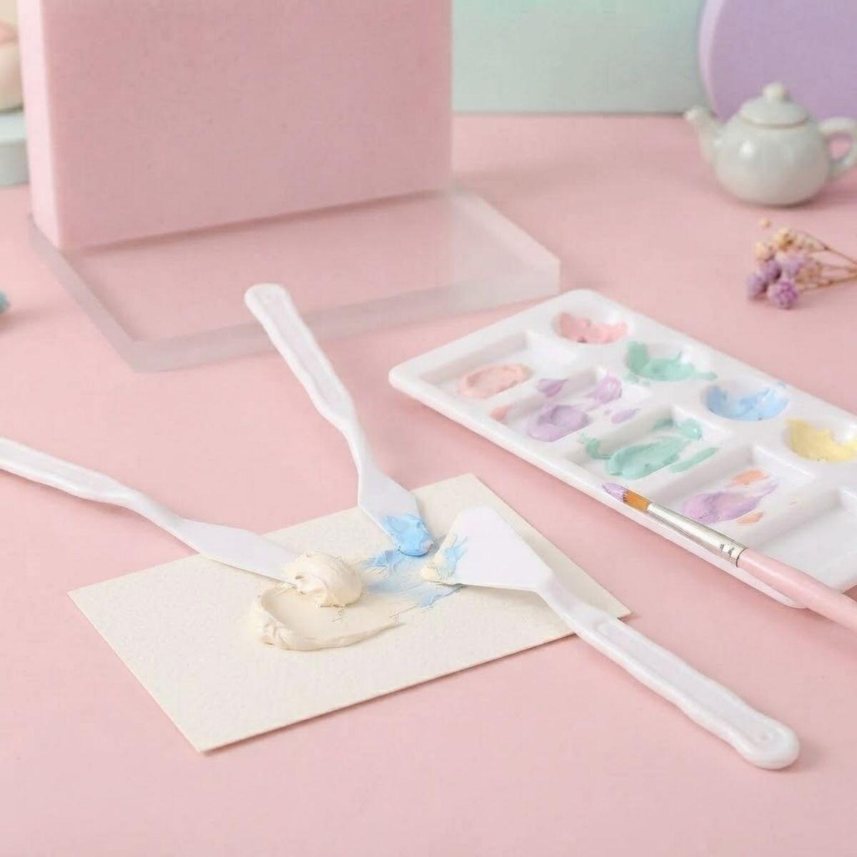 Set  Arte 1 paleta + 3 estecas plastico