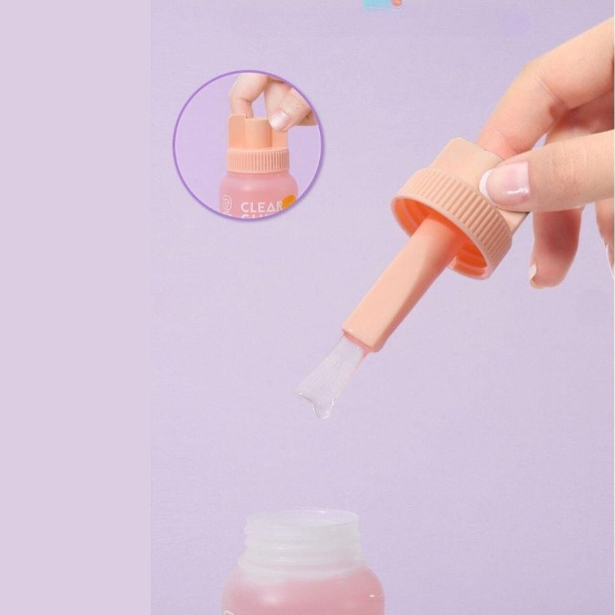 Pegamento liquido c/pincel - 50ml