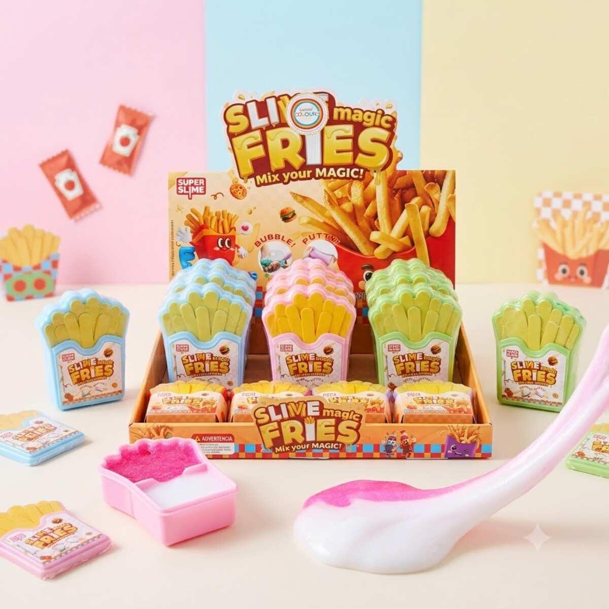 Slime Papas Fritas 2 colores