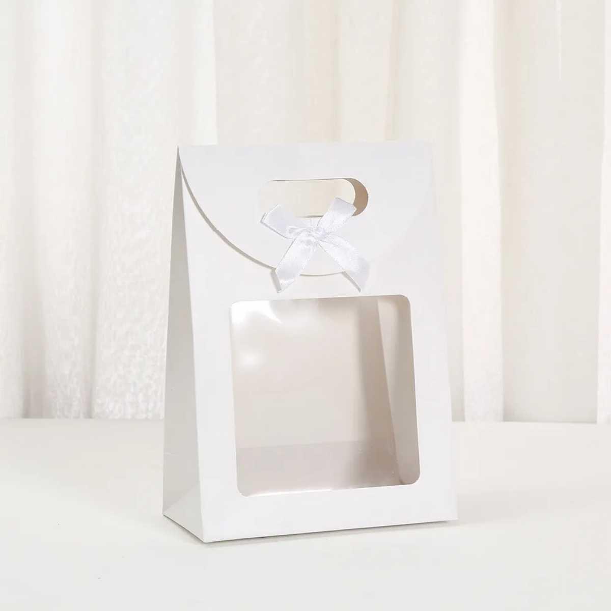 Bolsa de regalo c/ventana 16x12x6cm