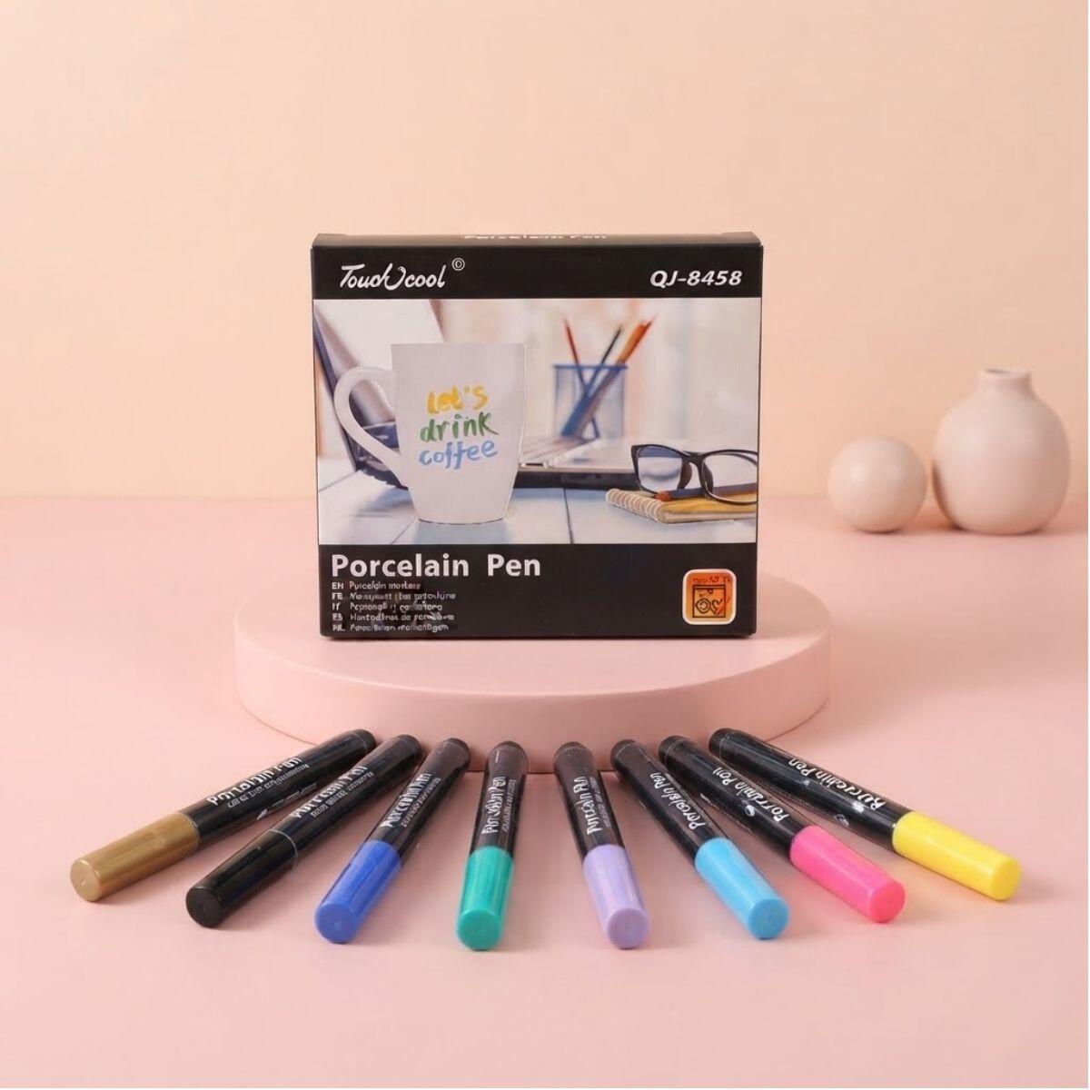Marcadores para ceramica x 12 colores