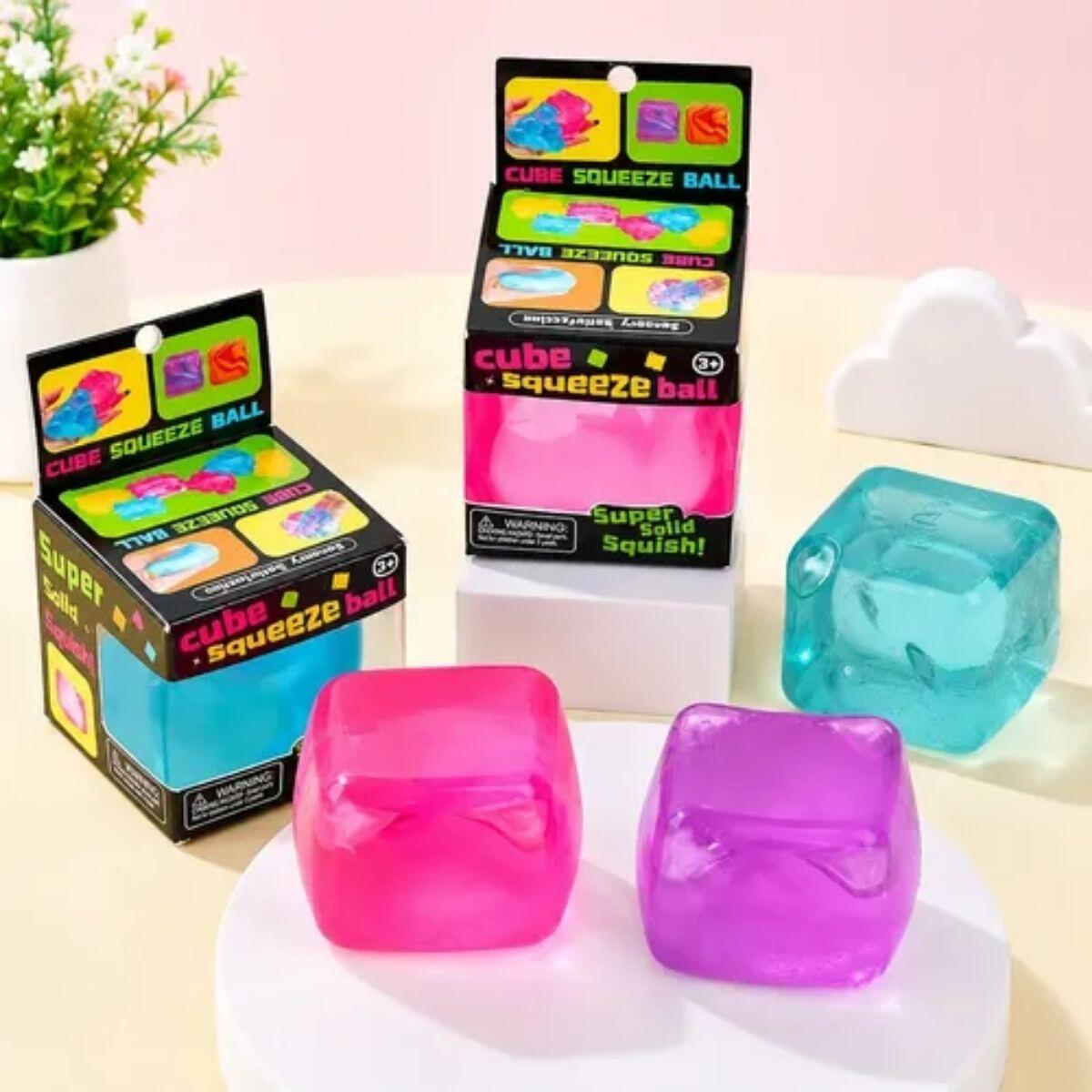 Squishy cubo hielo transparente - 5,5cm