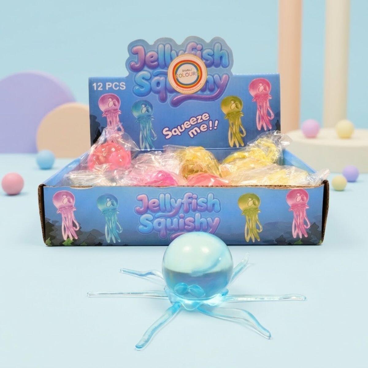 Squishy Medusa transparente
