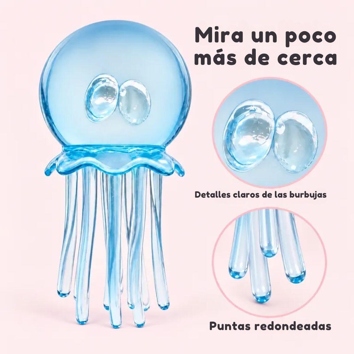 Squishy Medusa transparente