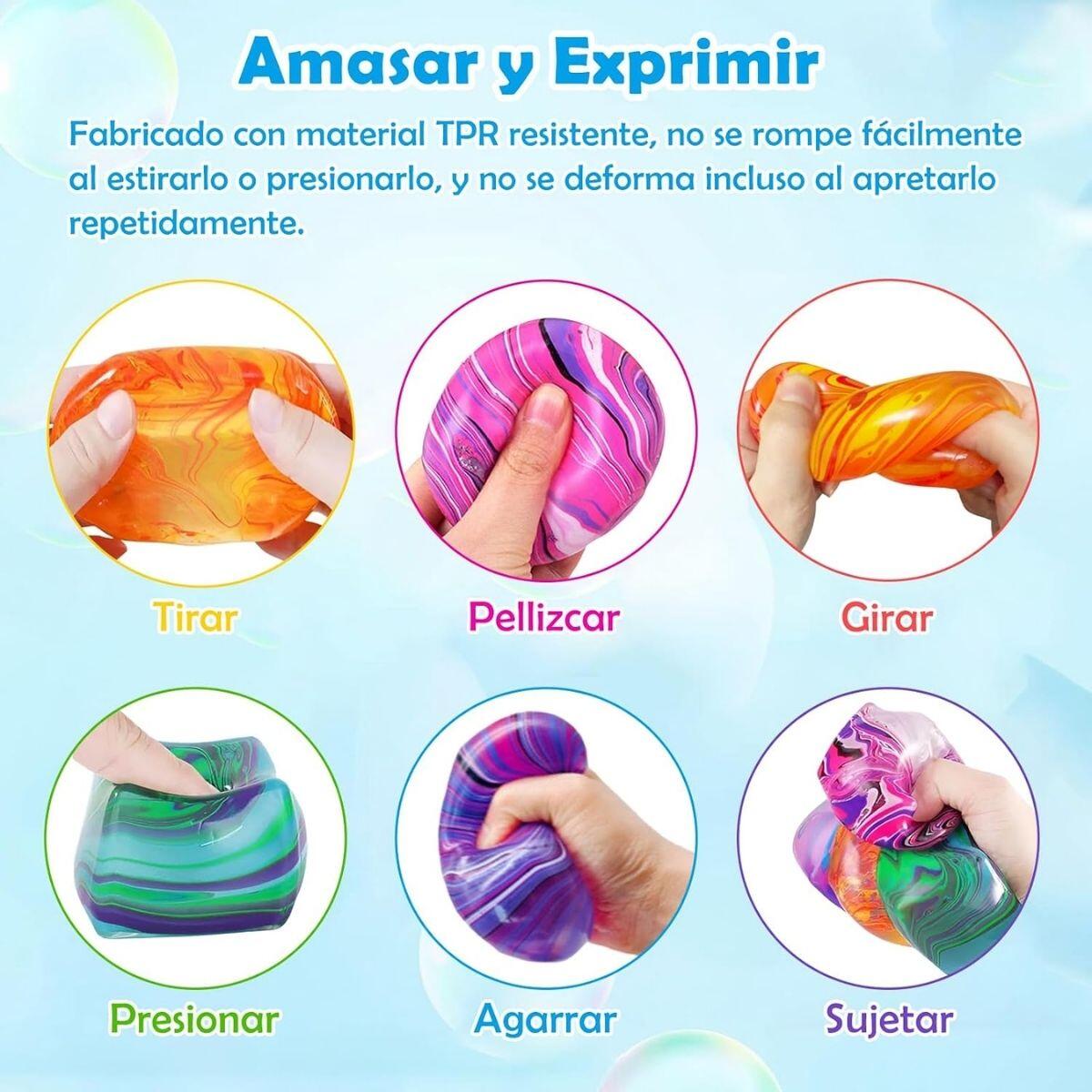 Squishy cubo hielo colores - 4cm