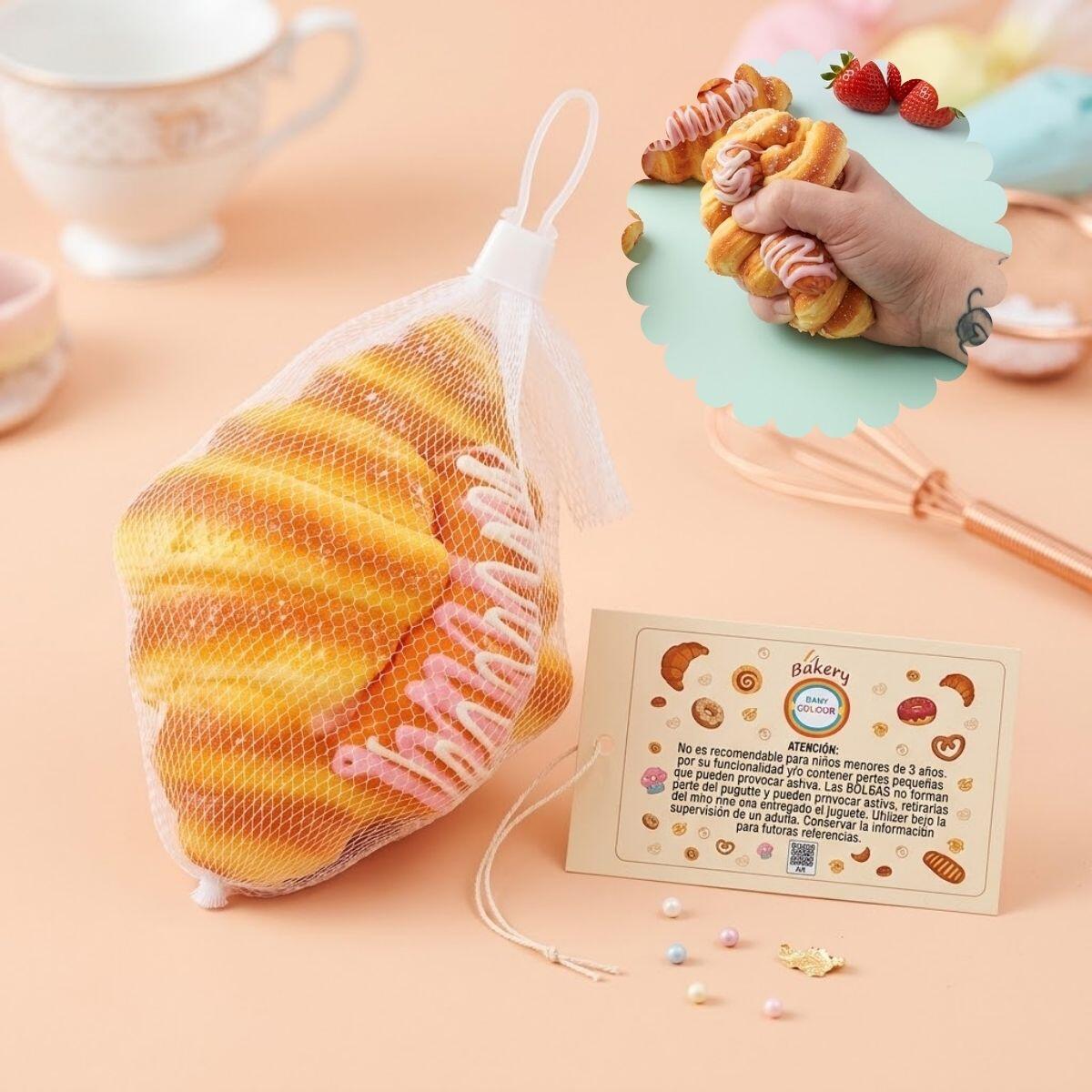 Squishy Croissant relleno - 80 gramos
