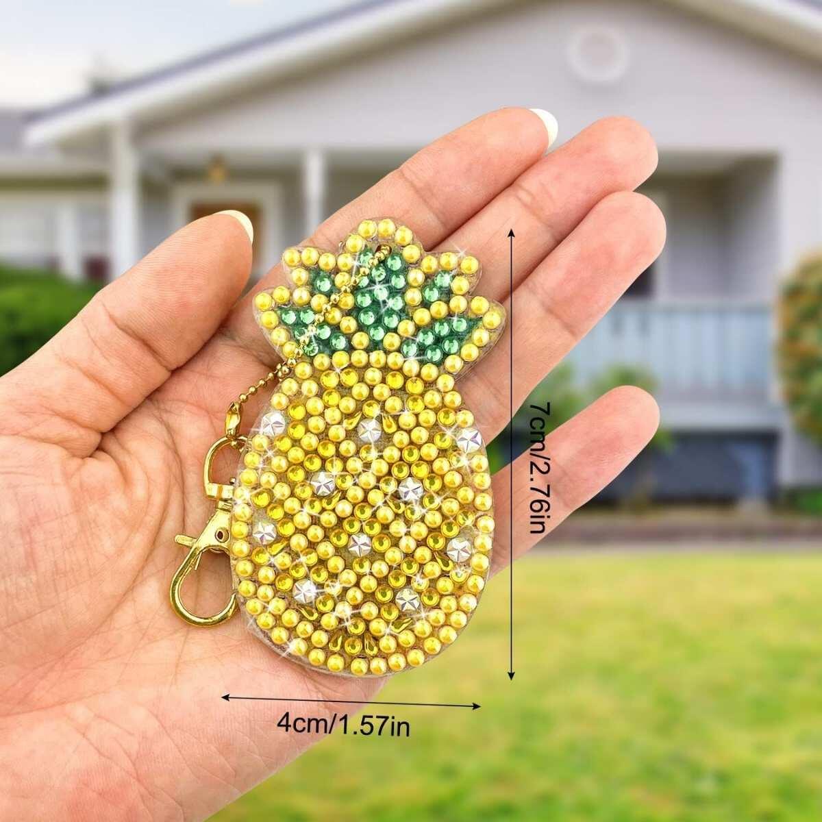 Pintura de diamante Llavero x 3