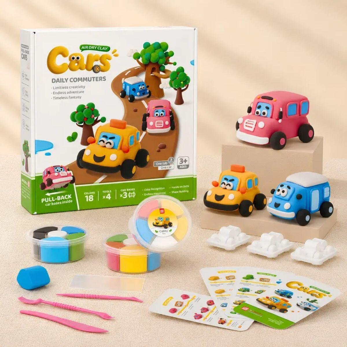 Masa Cars Daily Commuters x 3 para armar en caja
