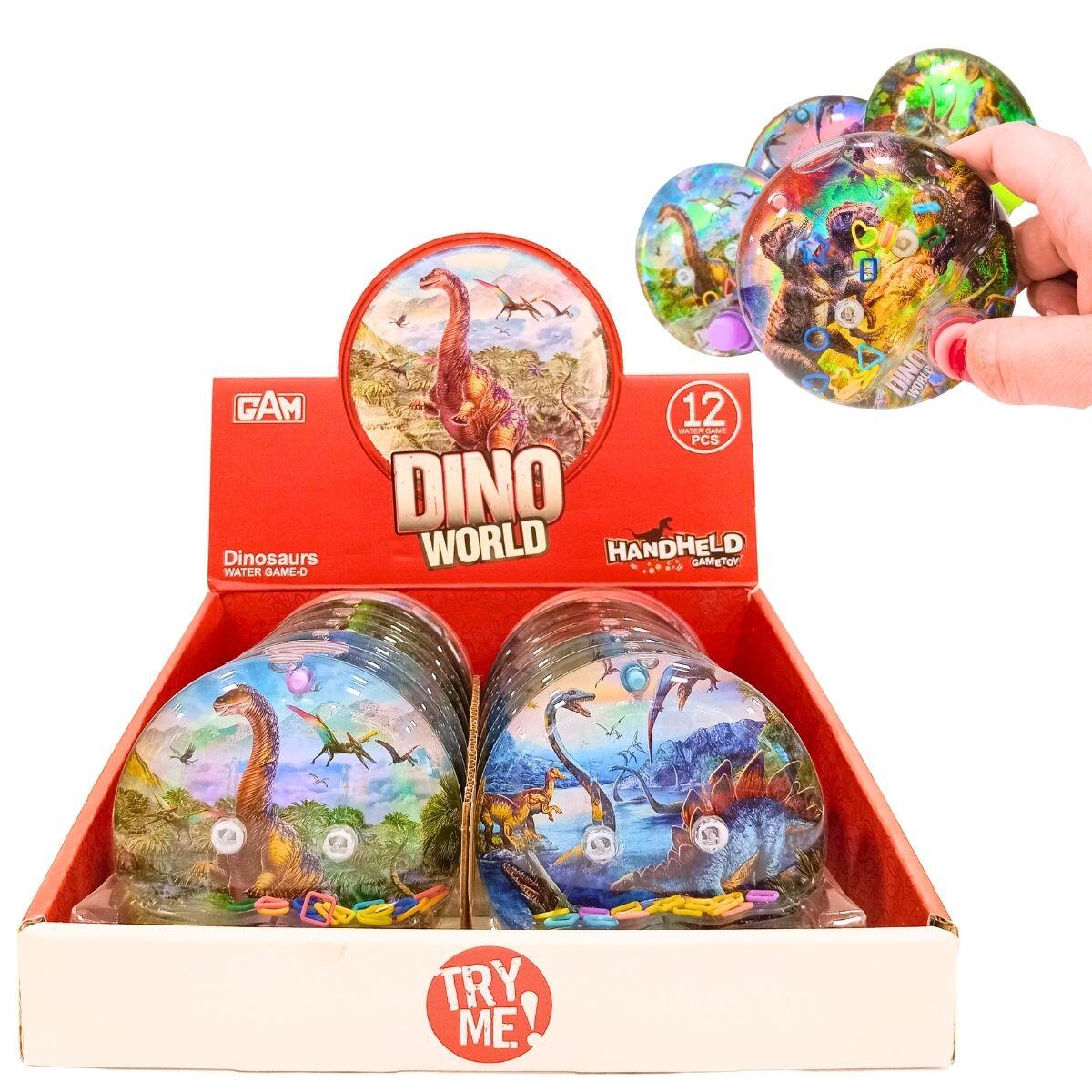 Juego de agua circular Dino 1 boton