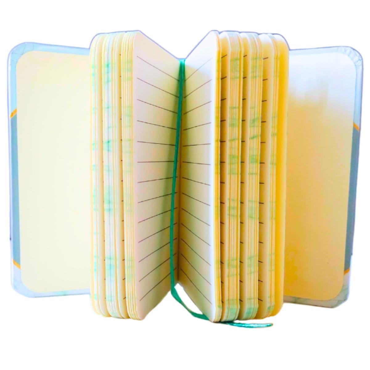 Libreta A7 Marmol Pastel 80 hojas Rayadas