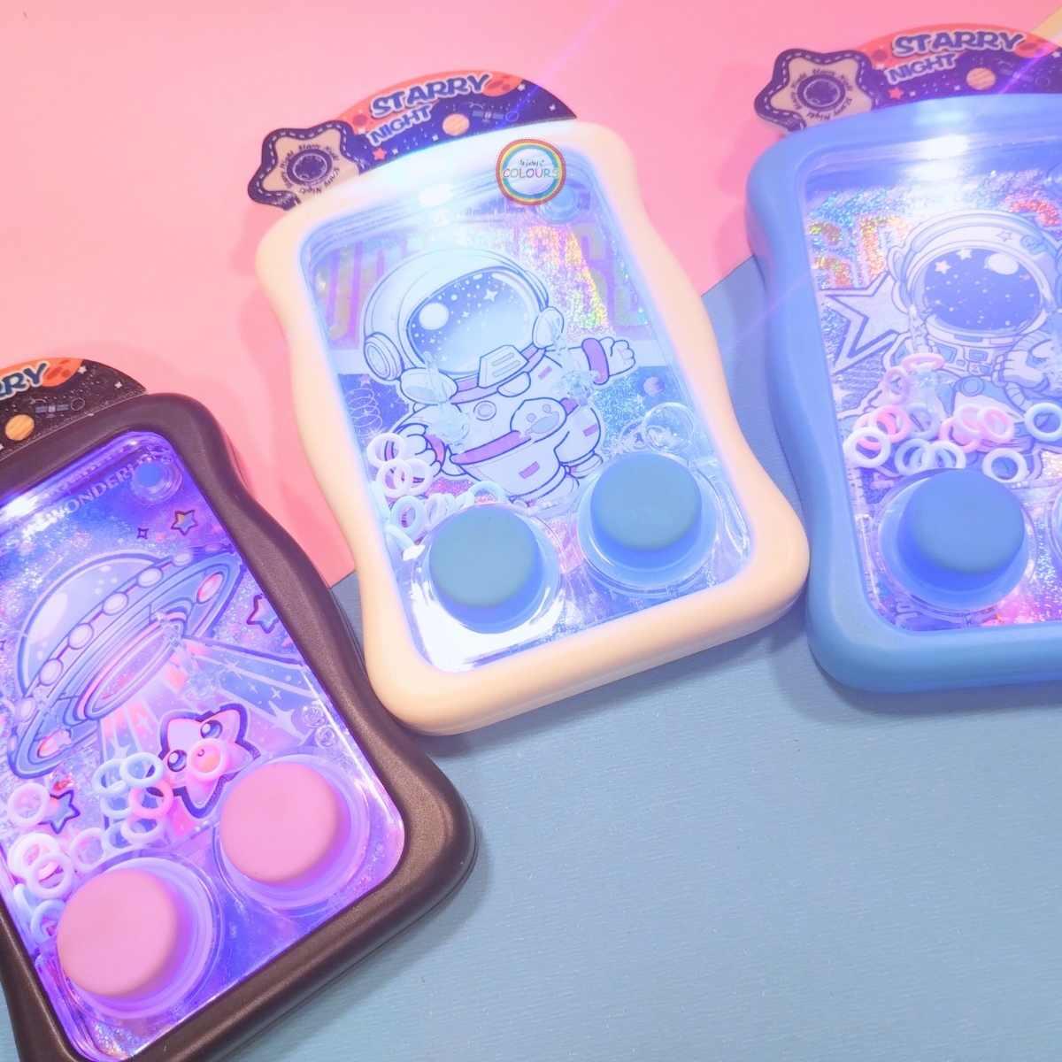 Juego de agua Astronauta 2 botones c/LUZ