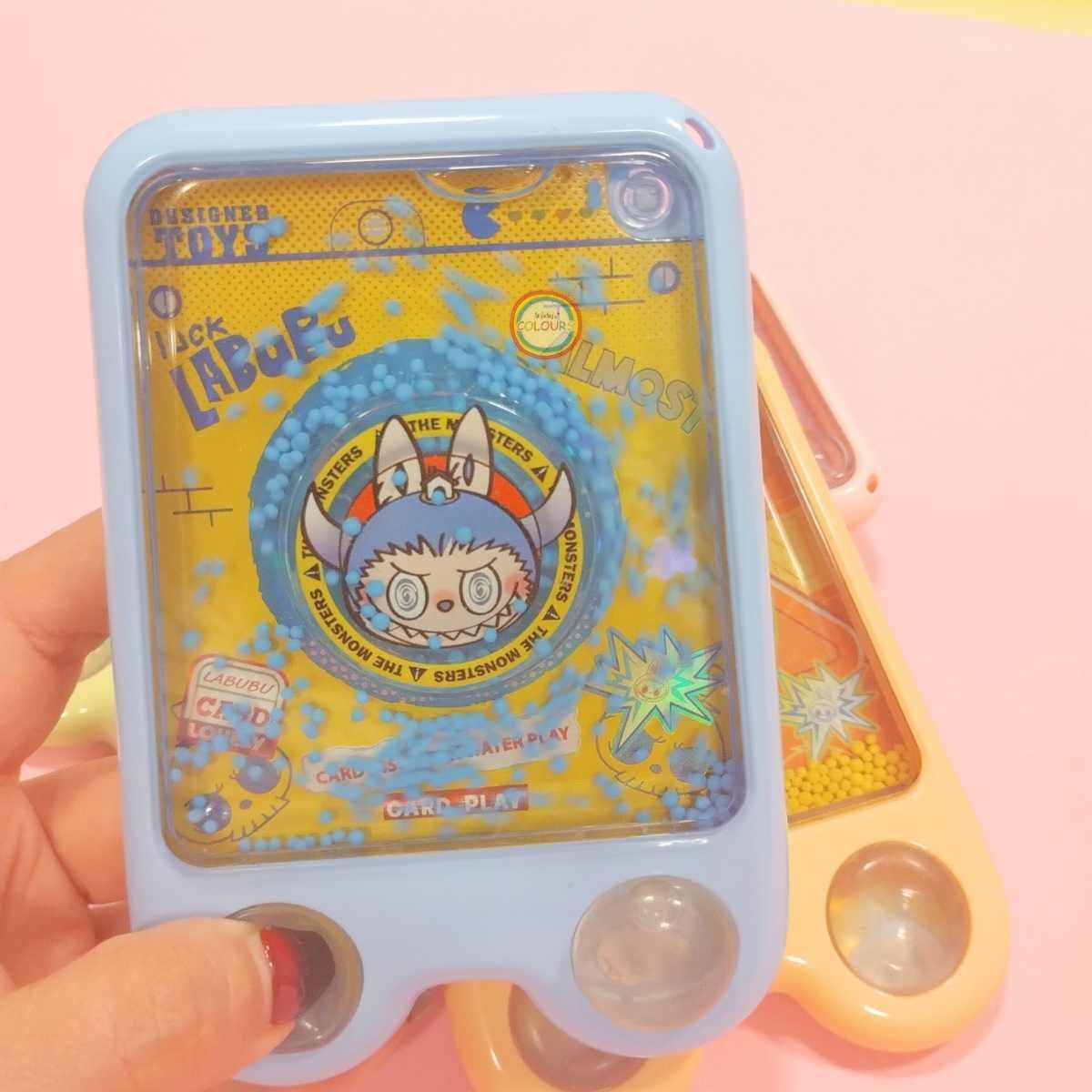 Juego de agua Labubu 2 botones