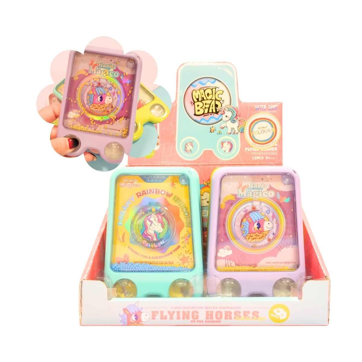 Juego de agua Unicornio 2 botones
