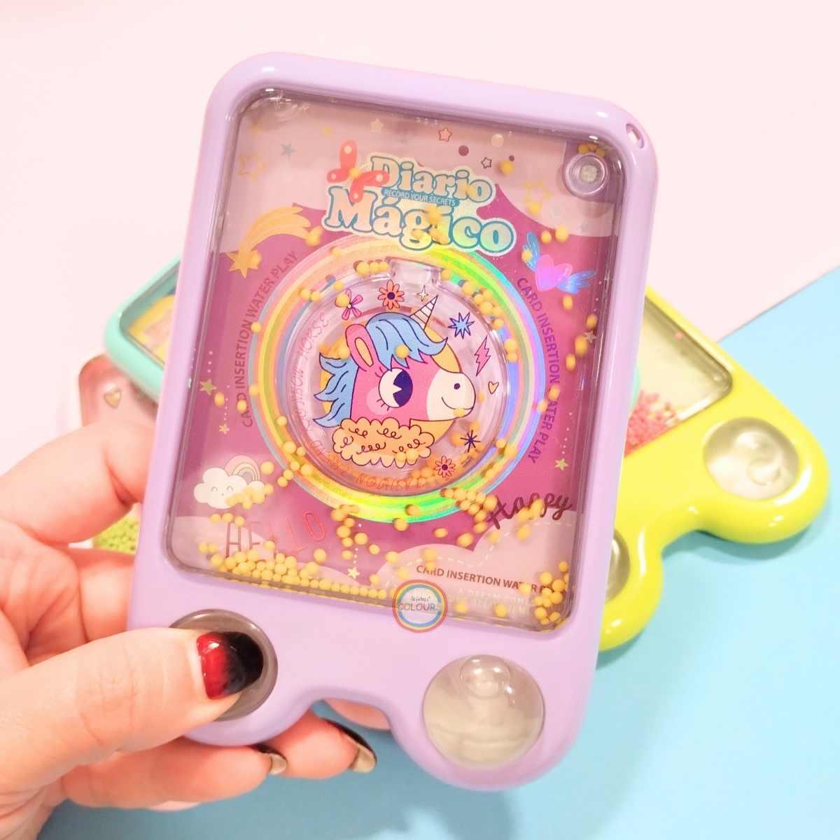 Juego de agua Unicornio 2 botones