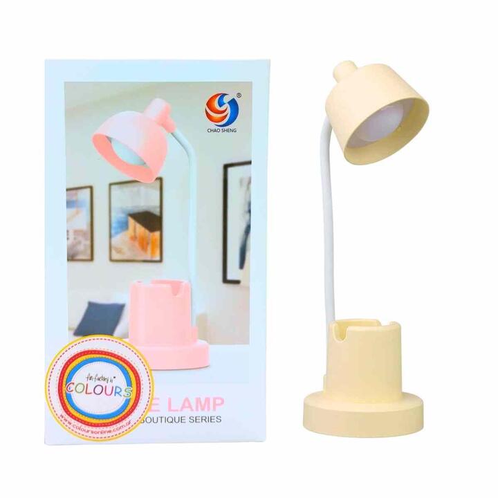 Lampara de escritorio c/portalapiz y porta celular varias Intensidades de luz USB